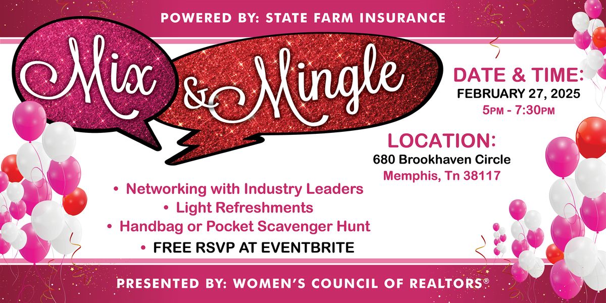 Mix and Mingle Presented by Women's Council of Realtors\u00ae