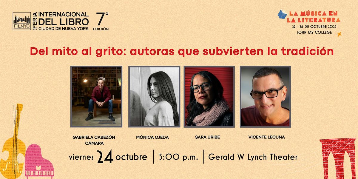 Del mito al grito: autoras que subvierten la tradici\u00f3n