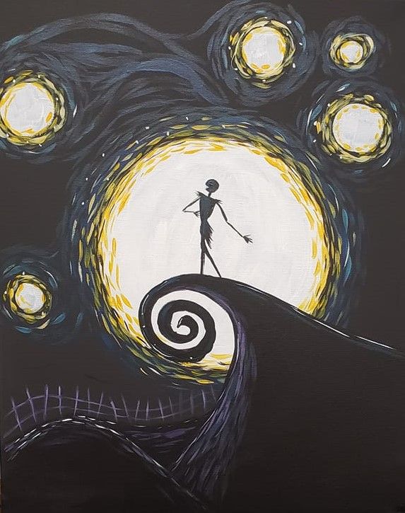 Wine Down Wednesday feat. Starry Nightmare Before Christmas @ 6:30