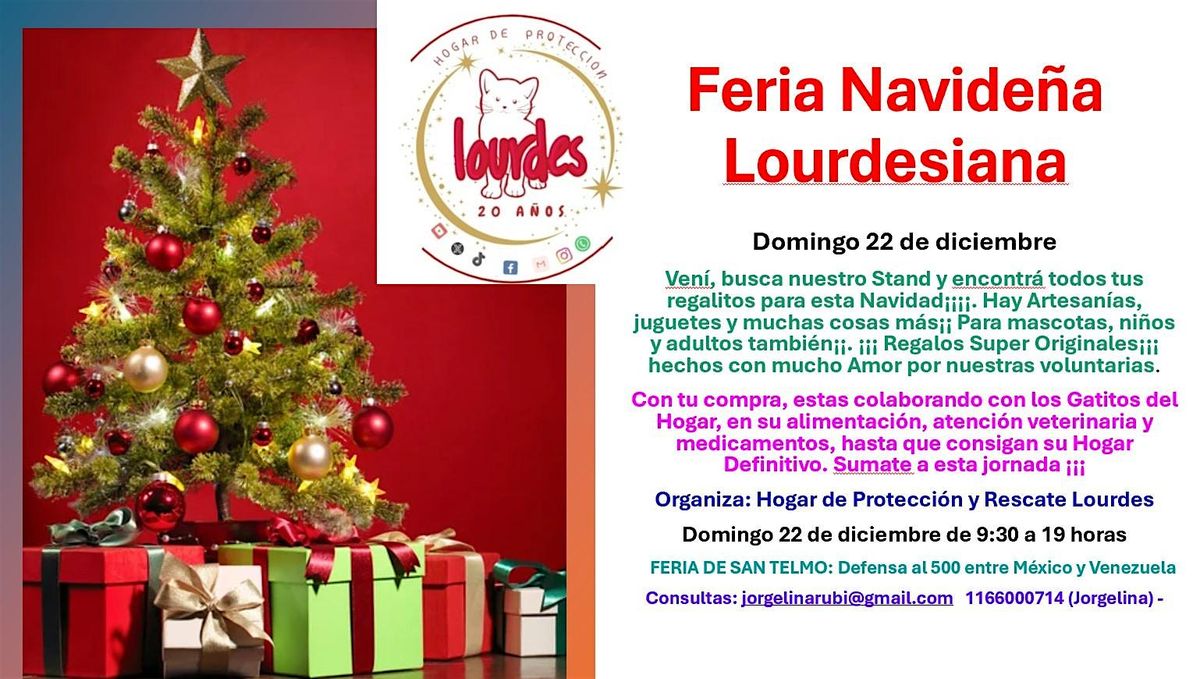 FERIA NAVIDE\u00d1A LOURDESIANA