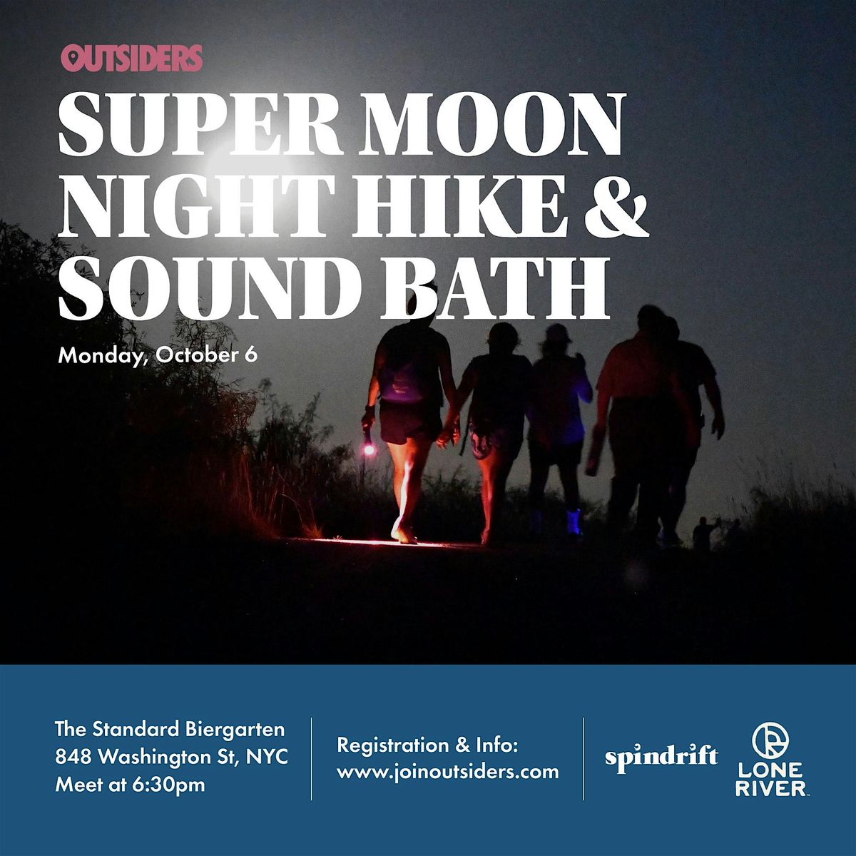 Super Moon Night Walk + Sound Bath