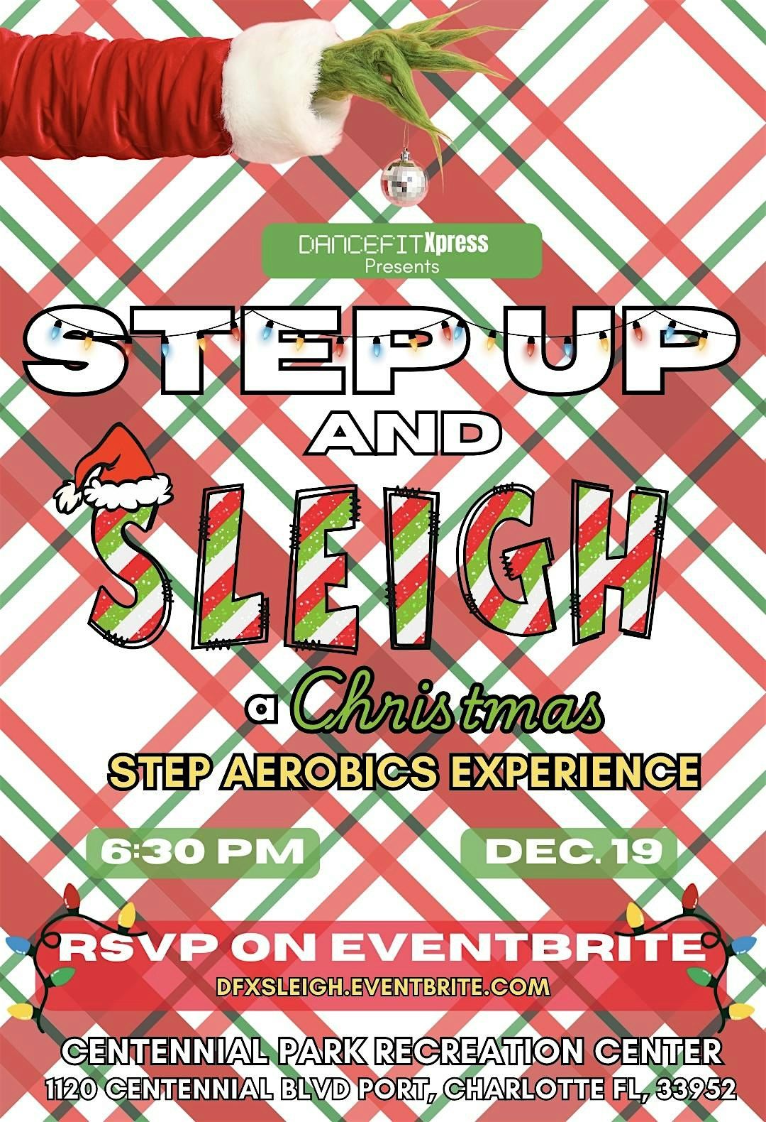 DanceFit Xpress: Step Up & Sleigh! A Christmas Step Aerobics Experience