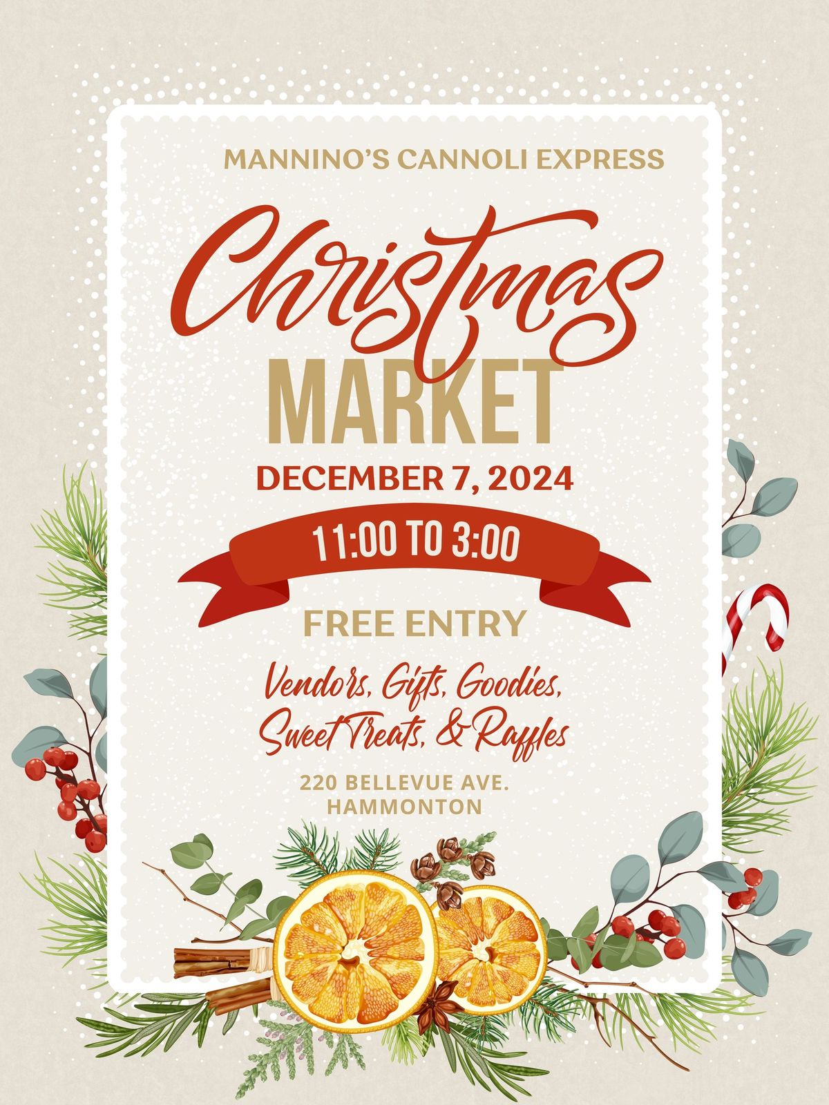 Christmas Market at Mannino\u2019s 