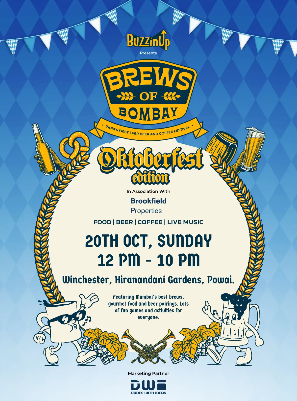 Brews Of Bombay (Oktoberfest Edition) Experiences, Music and Trending event Tickets Mumbai -