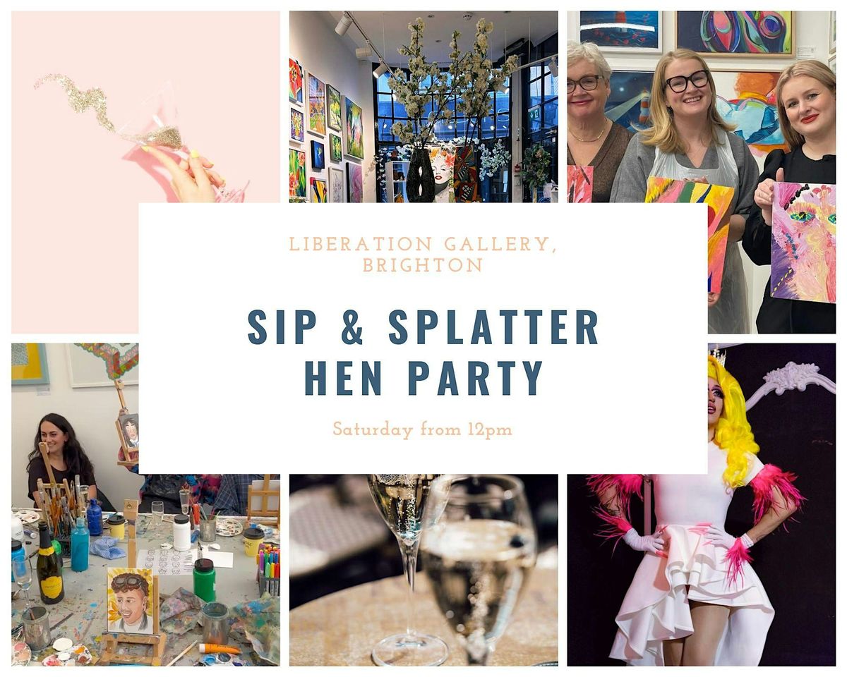 Sip and Splatter Hen Party