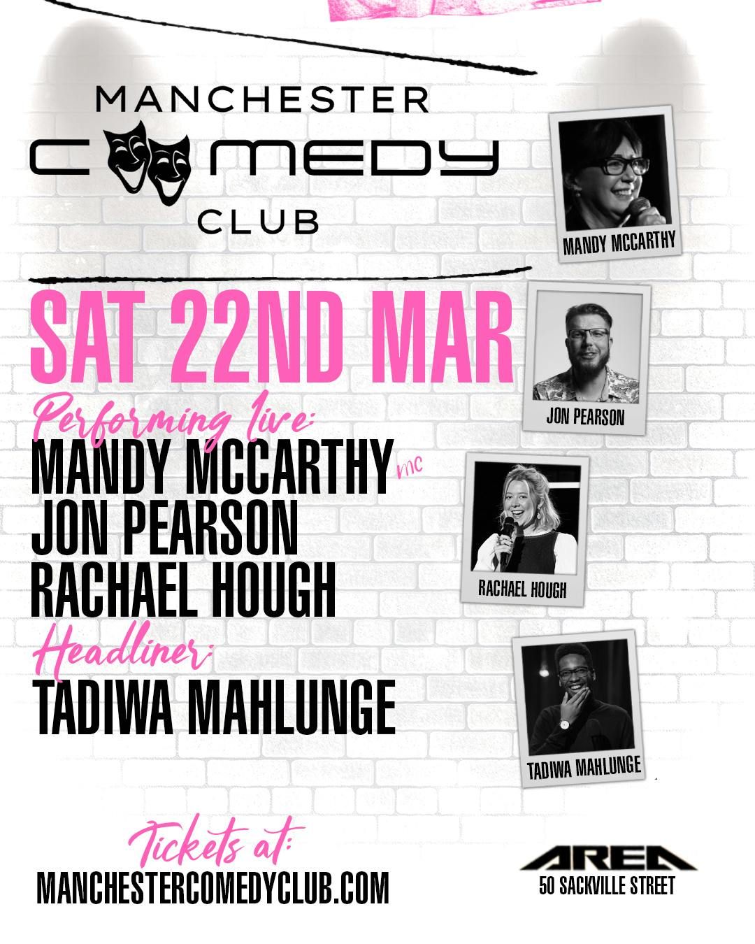 Manchester Comedy Club - Saturday 22nd March