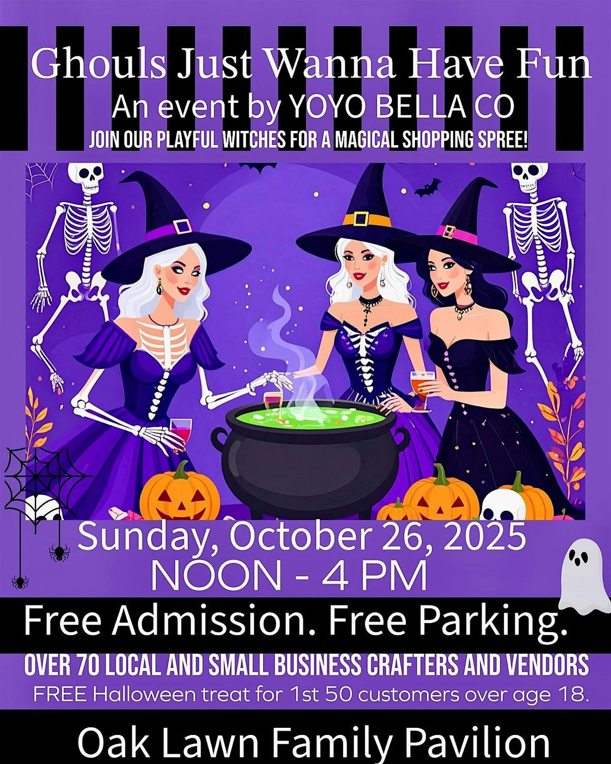 Ghouls Just Wanna Have Fun Craft & Vendor Event