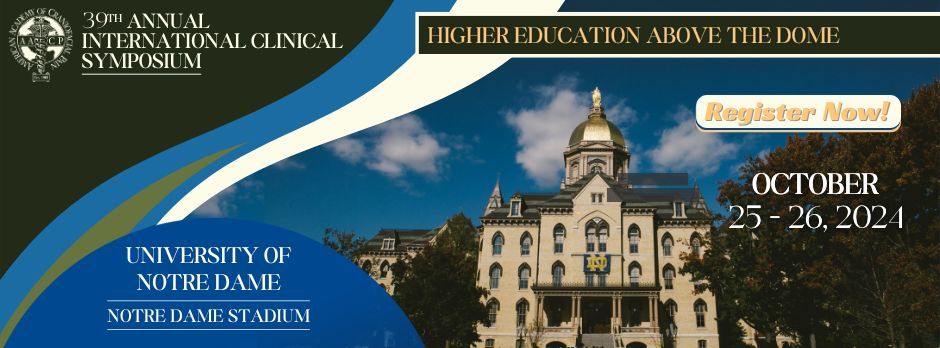 AACP's 39th Annual Clinical Symposium - Higher Education Above the Dome