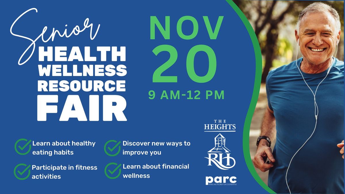 Senior Health, Wellness, and Resource Fair