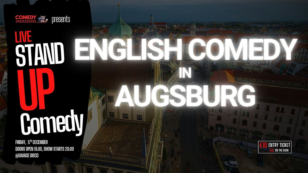 English Standup Comedy in Augsburg - Showcase!