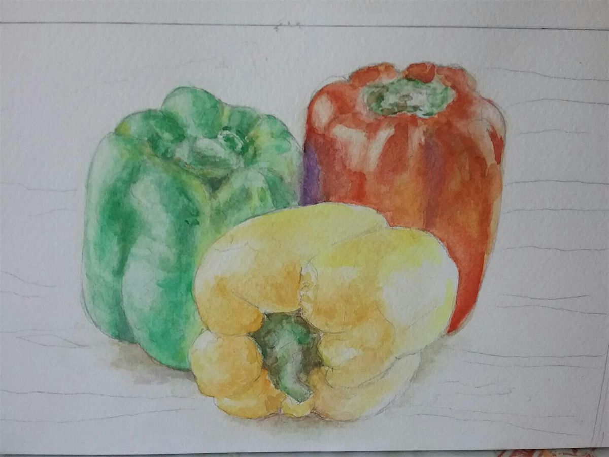 Beyond Beginner Watercolor - 4 weeks