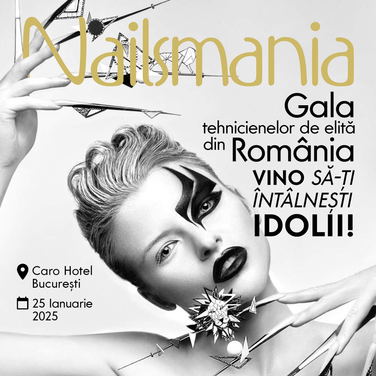 Nailsmania 2025 - Gala Tehnicienelor de Elit\u0103 din Rom\u00e2nia