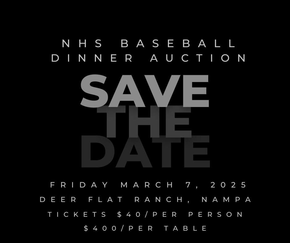 Nampa High Baseball Program Dinner Auction