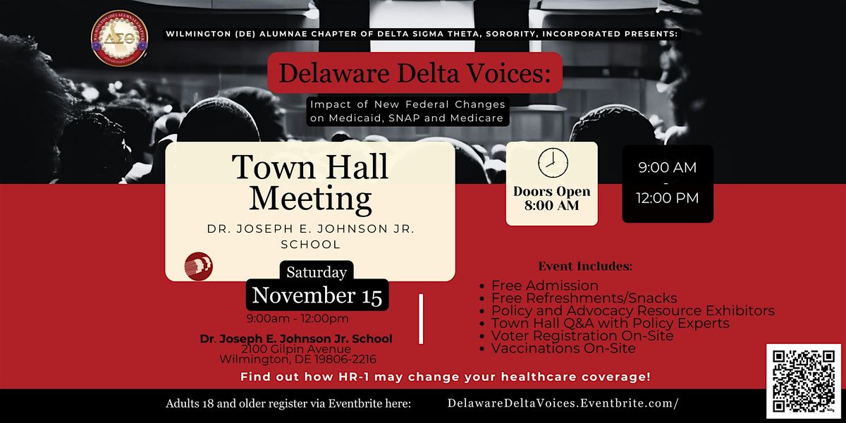 Delaware Delta Voices: Town Hall Meeting
