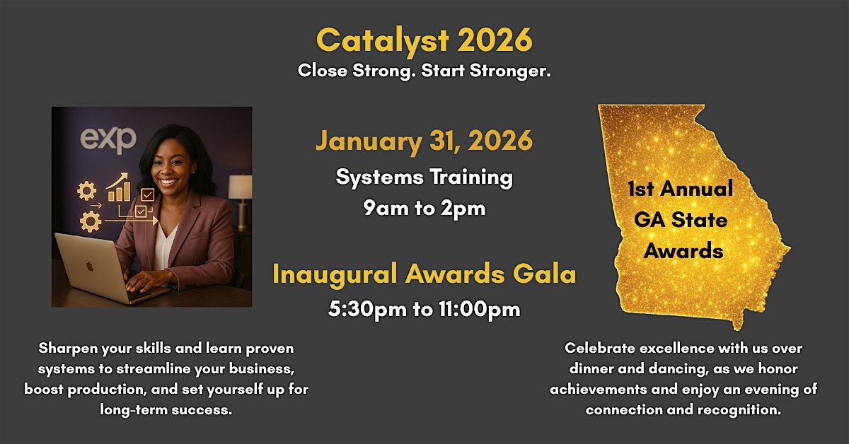 Catalyst 2026: Close Strong. Start Stronger.