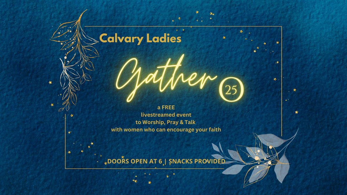 Calvary Ladies Gather 25