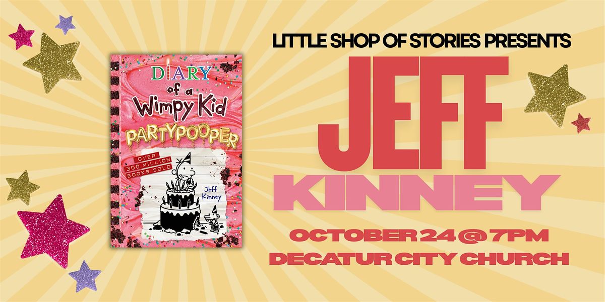 Diary of A Wimpy Kid: Partypooper with Jeff Kinney!