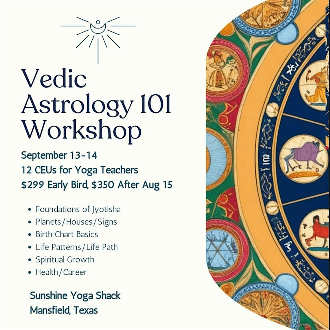 Vedic Astrology Workshop