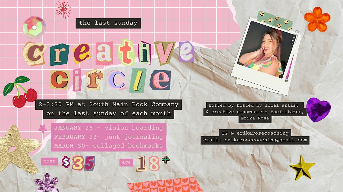 The Last Sunday Creative Circle at South Main Book Company