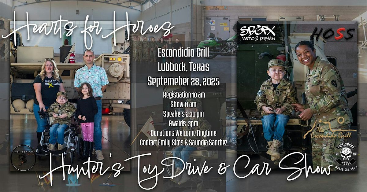 Hearts for Heroes: Hunter's Toy Drive & Car Show