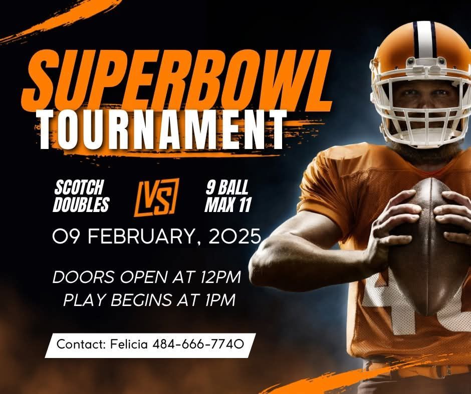 SuperBowl 9 Ball Scotch Doubles Tournament 