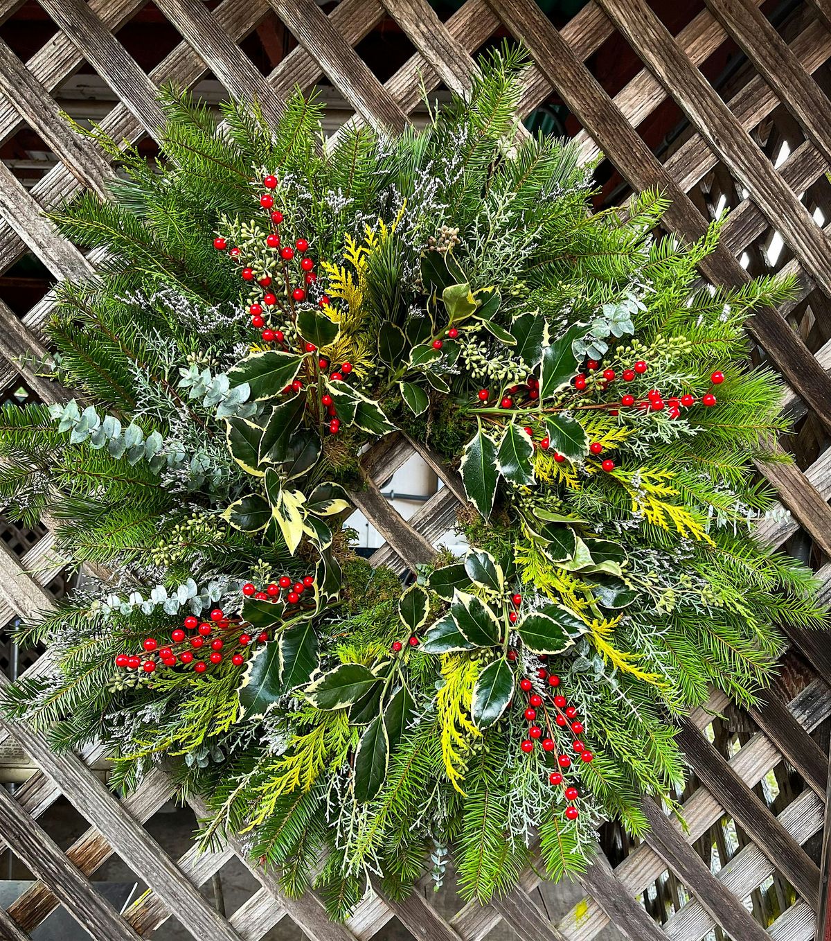 Forever Bloom Farm - Holiday Wreath Workshop \u2013 Pescadero, CA \u2013 12\/06\/25