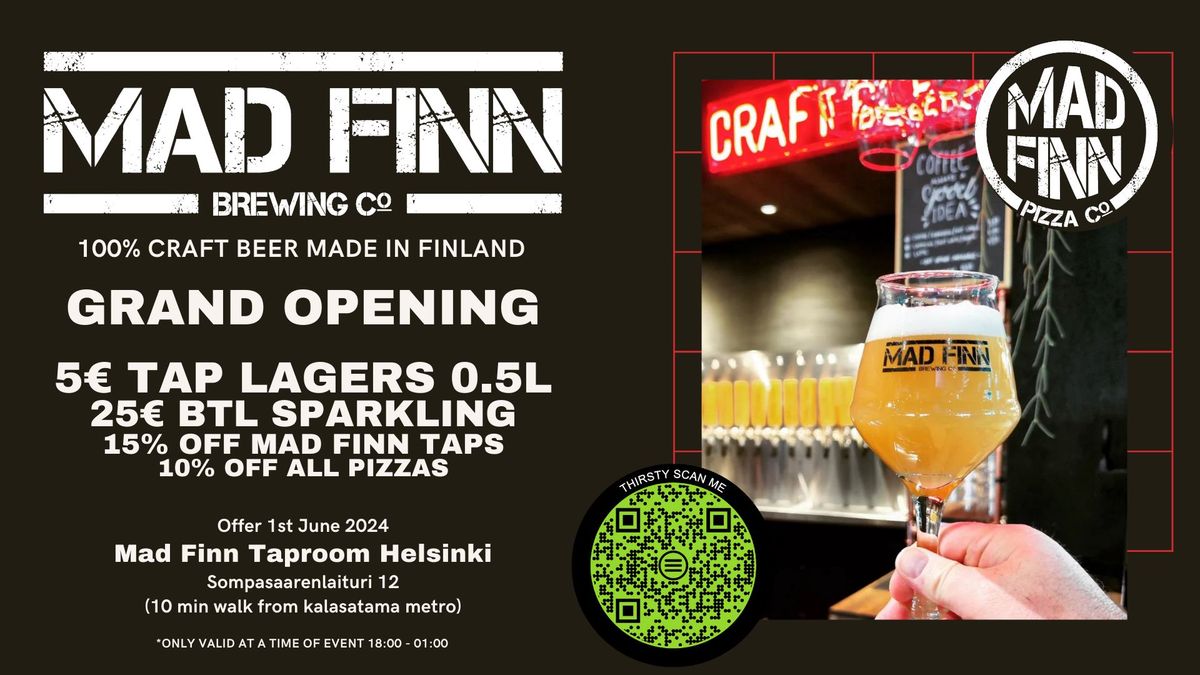 Mad Finn Helsinki Grand Opening