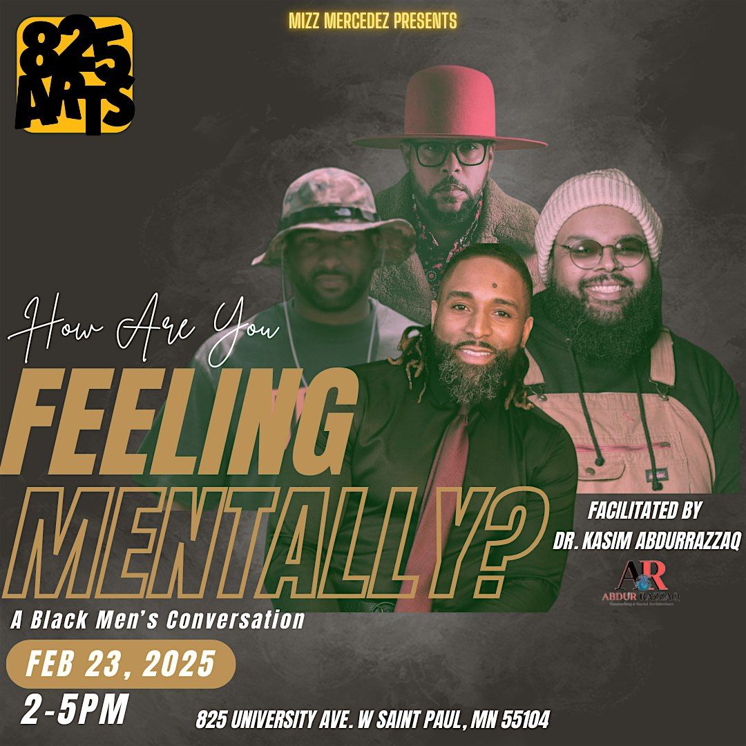 Black History Month: How Are You Feeling Mentally? Black Men's Panel