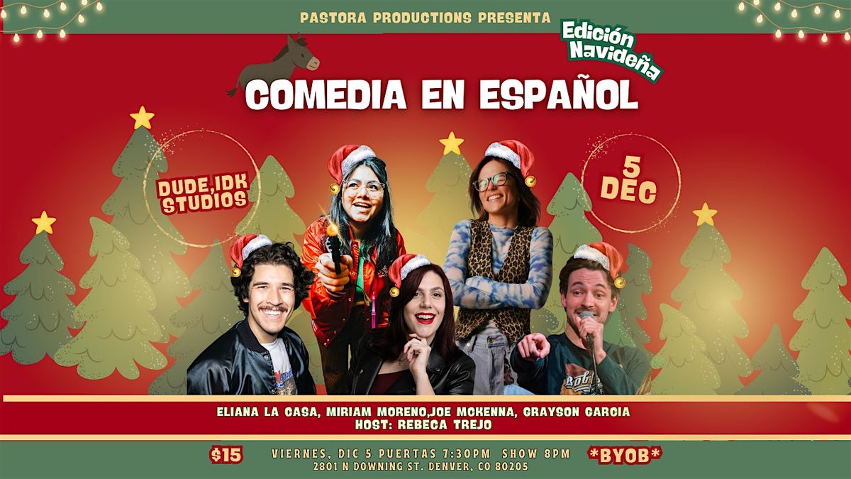 \u00a1ME MEO! Comedia en Espa\u00f1ol: Edici\u00f3n Navide\u00f1a