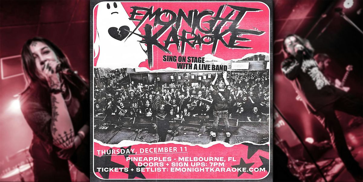 Emo Night Karaoke at Pineapples