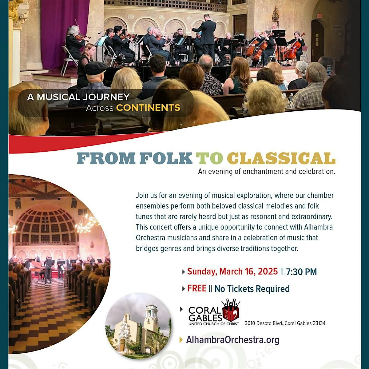 FROM FOLK TO CLASSICAL - Free Concert