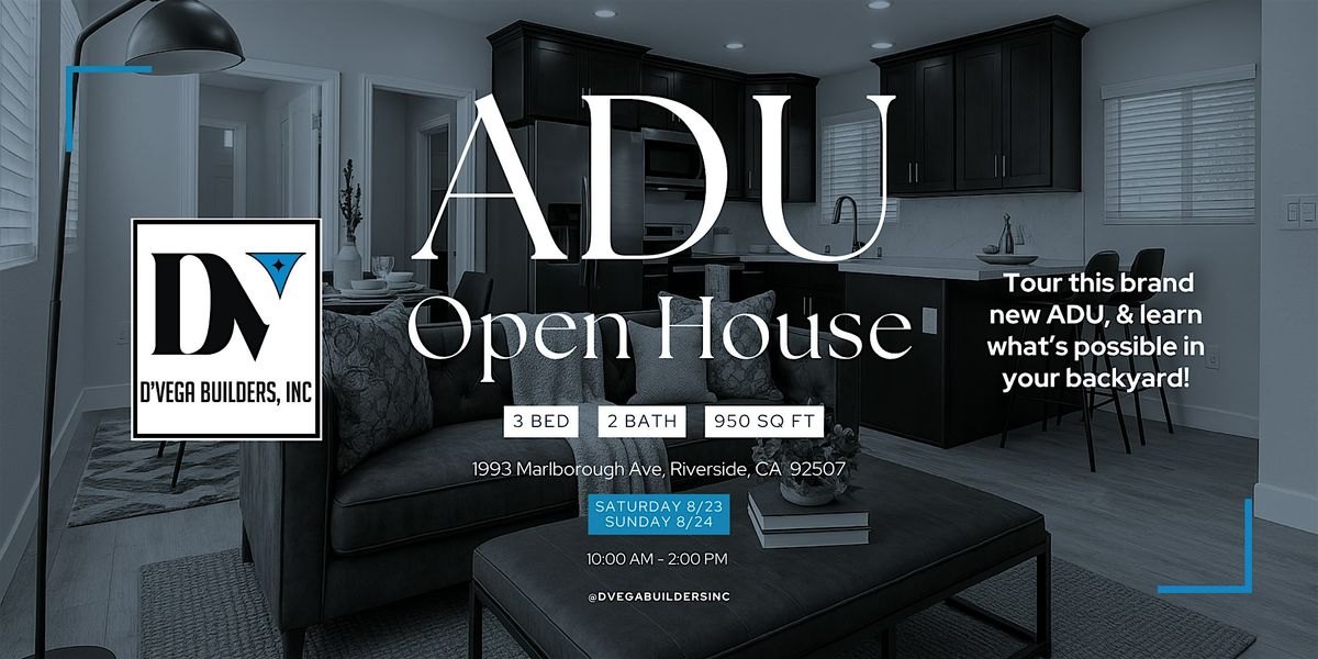 ADU Open House