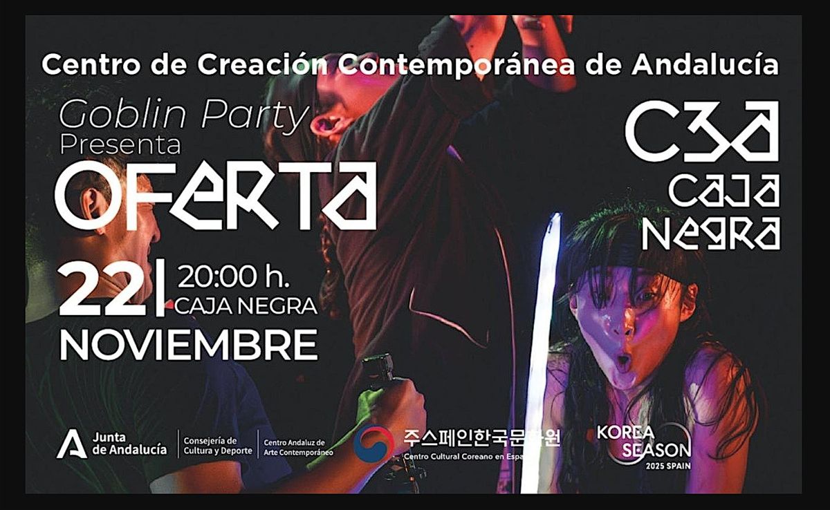Goblin Party pres. "OFERTA" \u2013 Espect\u00e1culo de Danza Contempor\u00e1nea Coreana