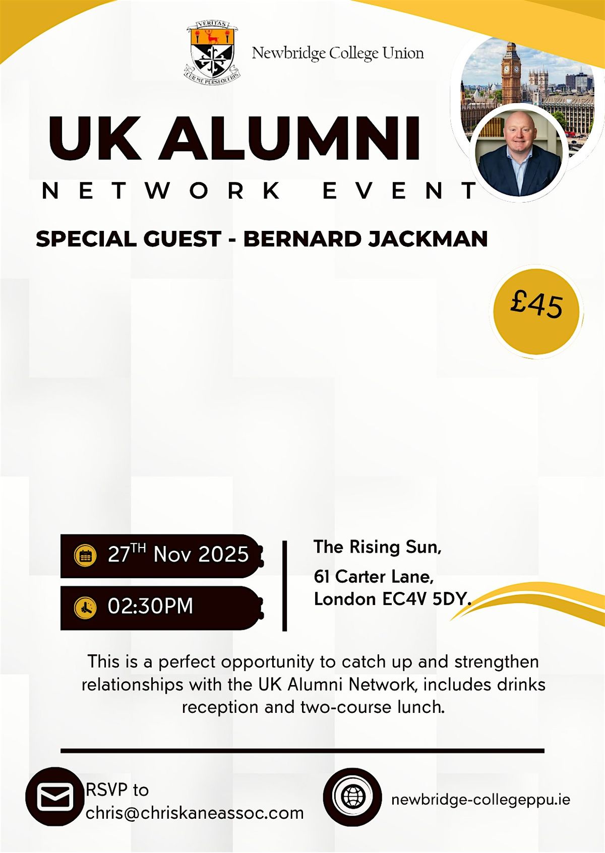 Newbridge College UK Alumni Networking Event