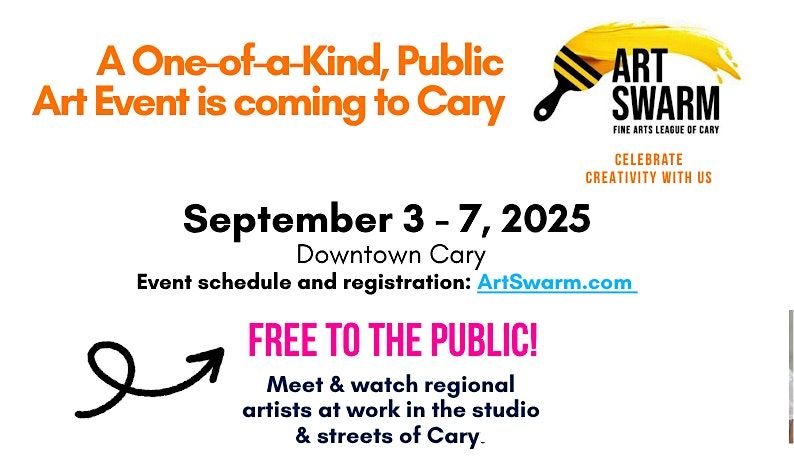 Art Swarm in Cary