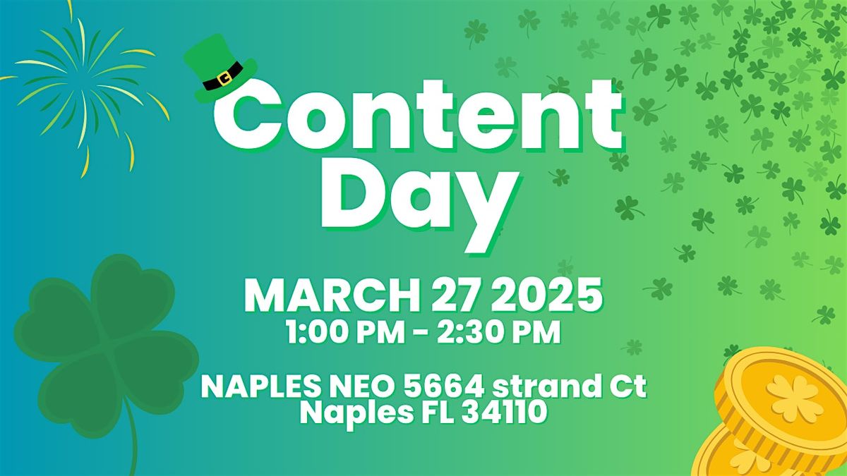 MARCH Content Day