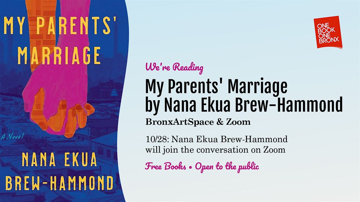 One Book One Bronx: My Parents' Marriage