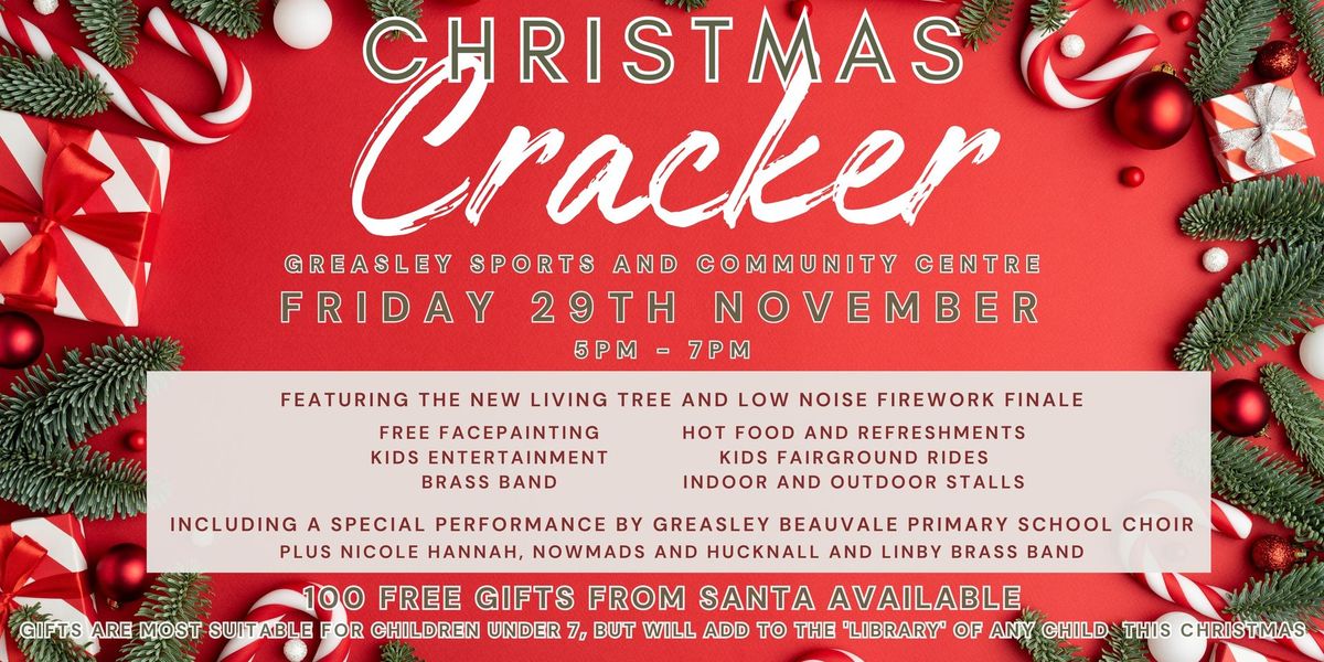 Greasley Christmas Cracker