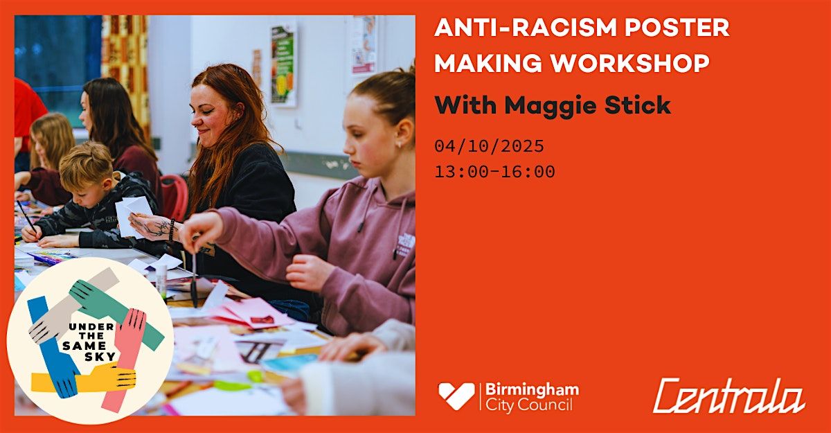 Anti-racism Poster Making Workshop