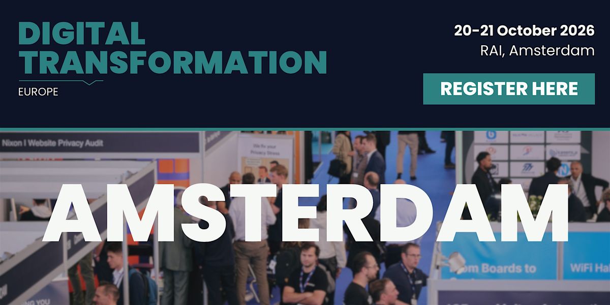 Digital Transformation Week Europe 2026