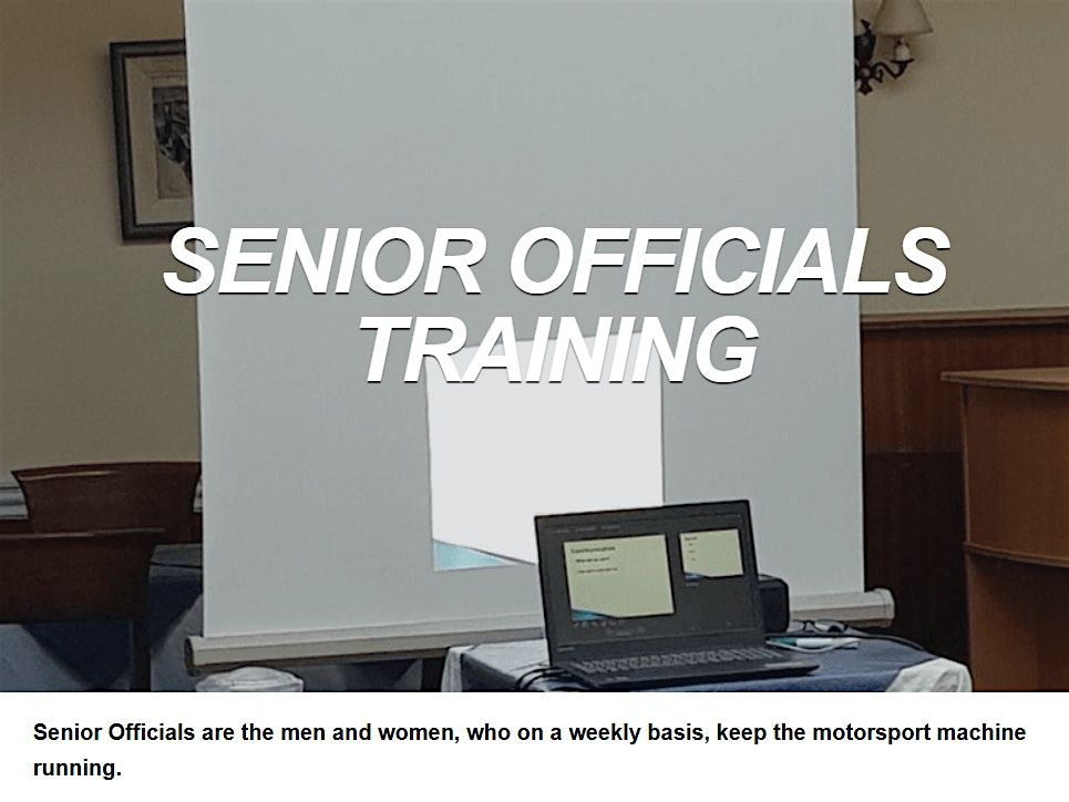 Senior Official's training