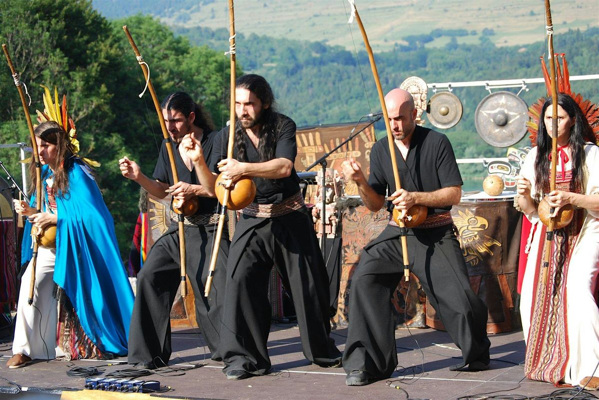 Orchestra of Indigenous Instruments and New Technologies performs at NDMOA