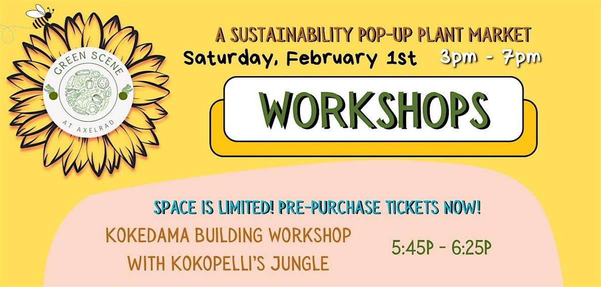 Kokedama Building Workshop with Kokopelli's Jungle