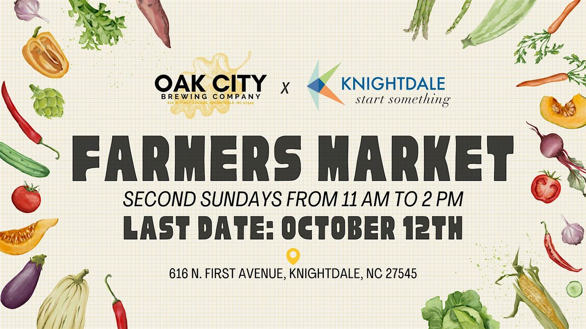 October Farmers Market -  Last of 2025