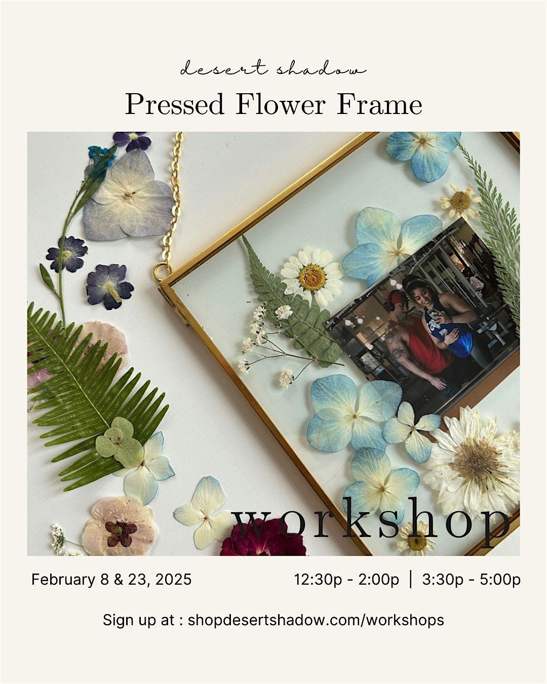 Pressed Flower Picture Frame