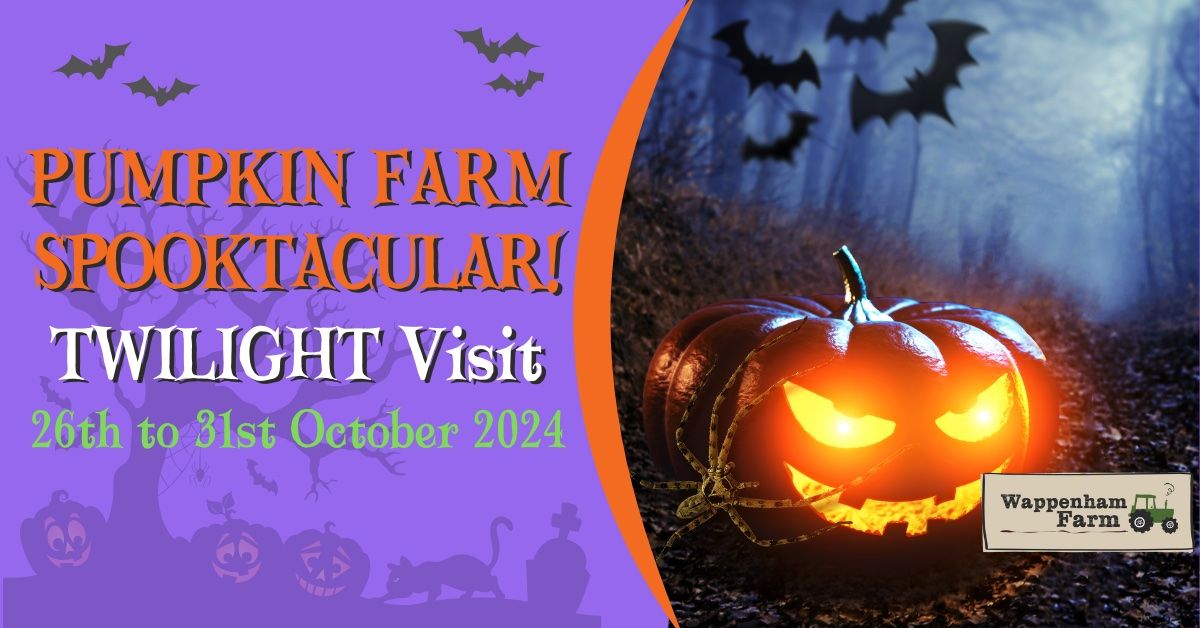 \ud83d\udd26TWILIGHT Pumpkin Farm Spooktacular!\ud83c\udf83