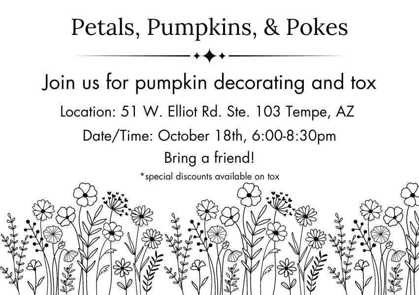 Petals, Pumpkins, & Pokes