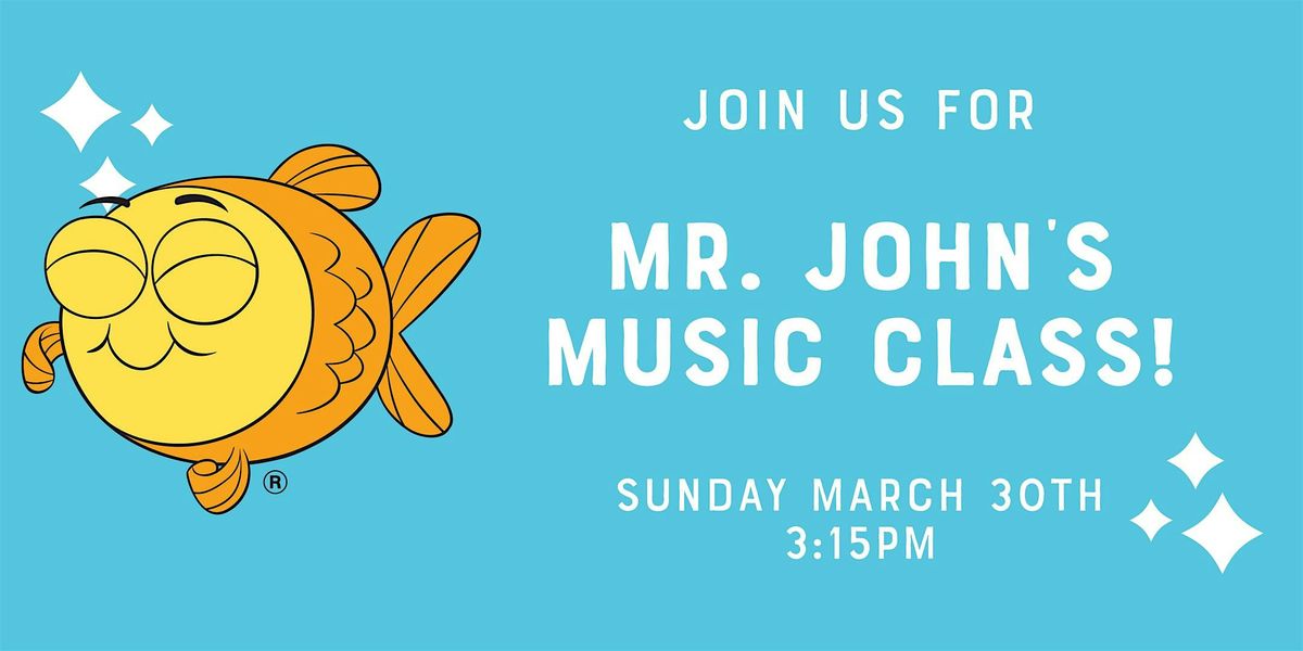 Goldfish Swim School Presents: Mr. John's Music Class!