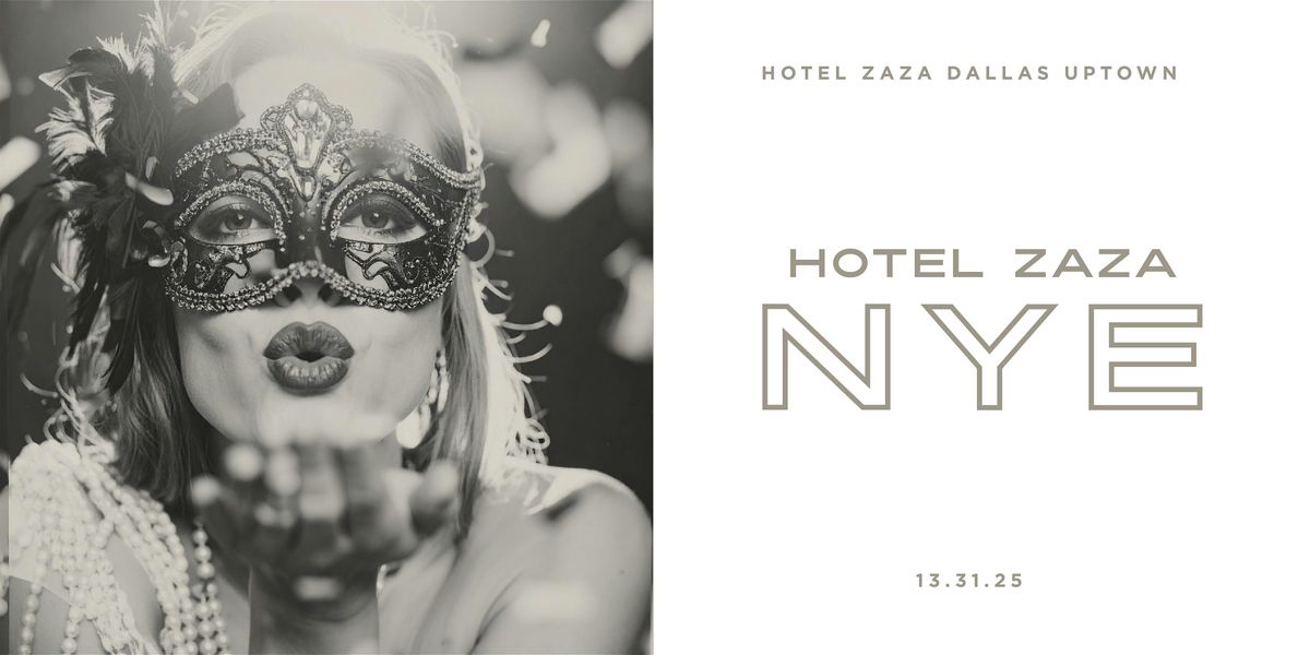 Black & White NYE Masquerade at Hotel ZaZa Dallas