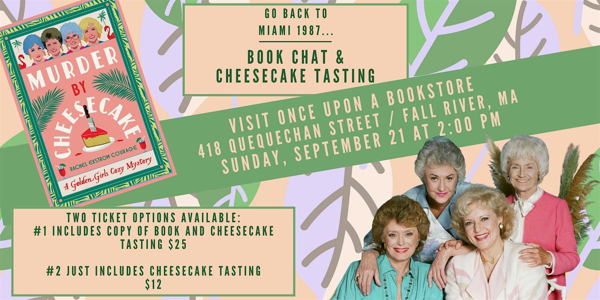 Book Chat & Cheesecake Tasting